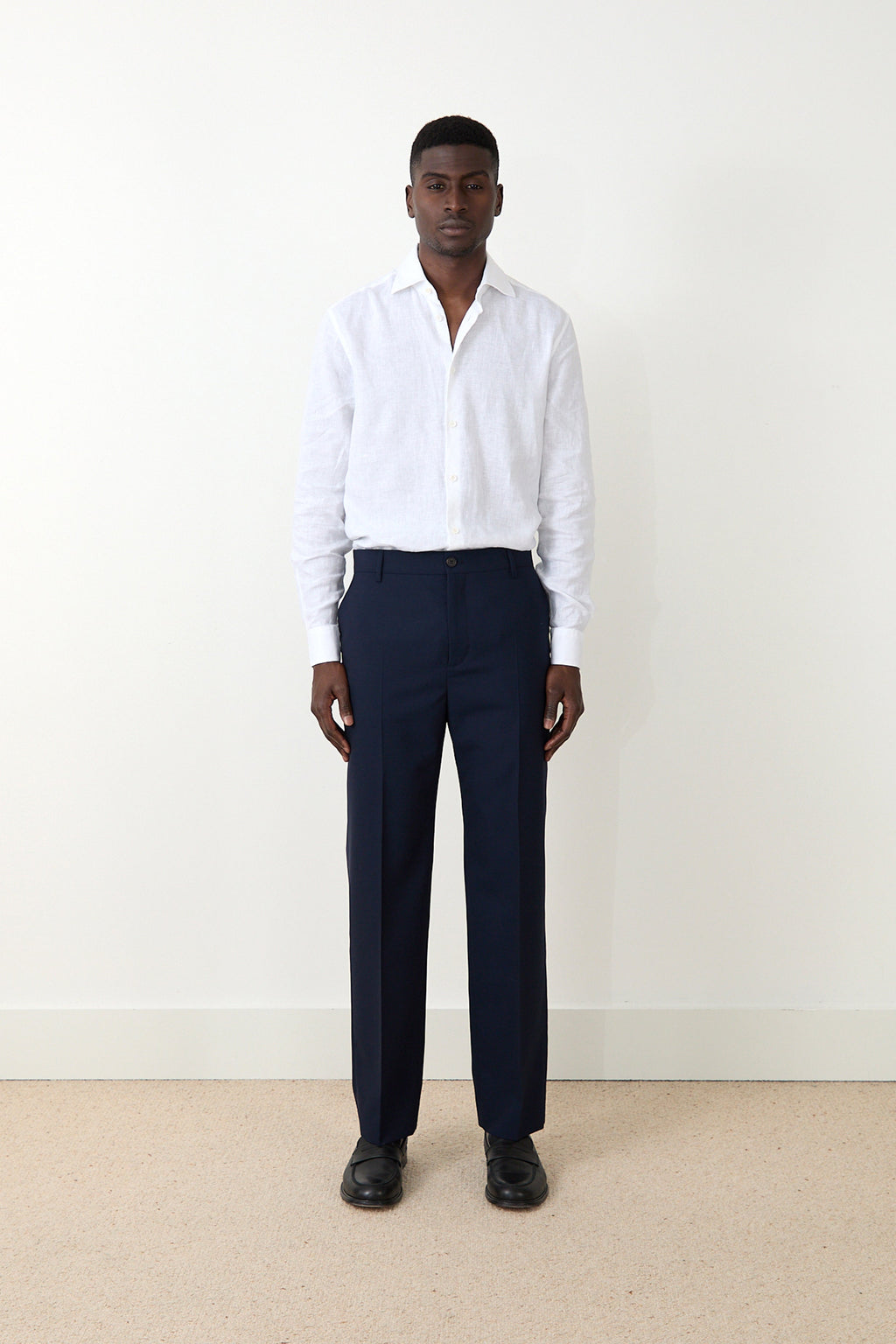 Pantalon Belleville marine - 1