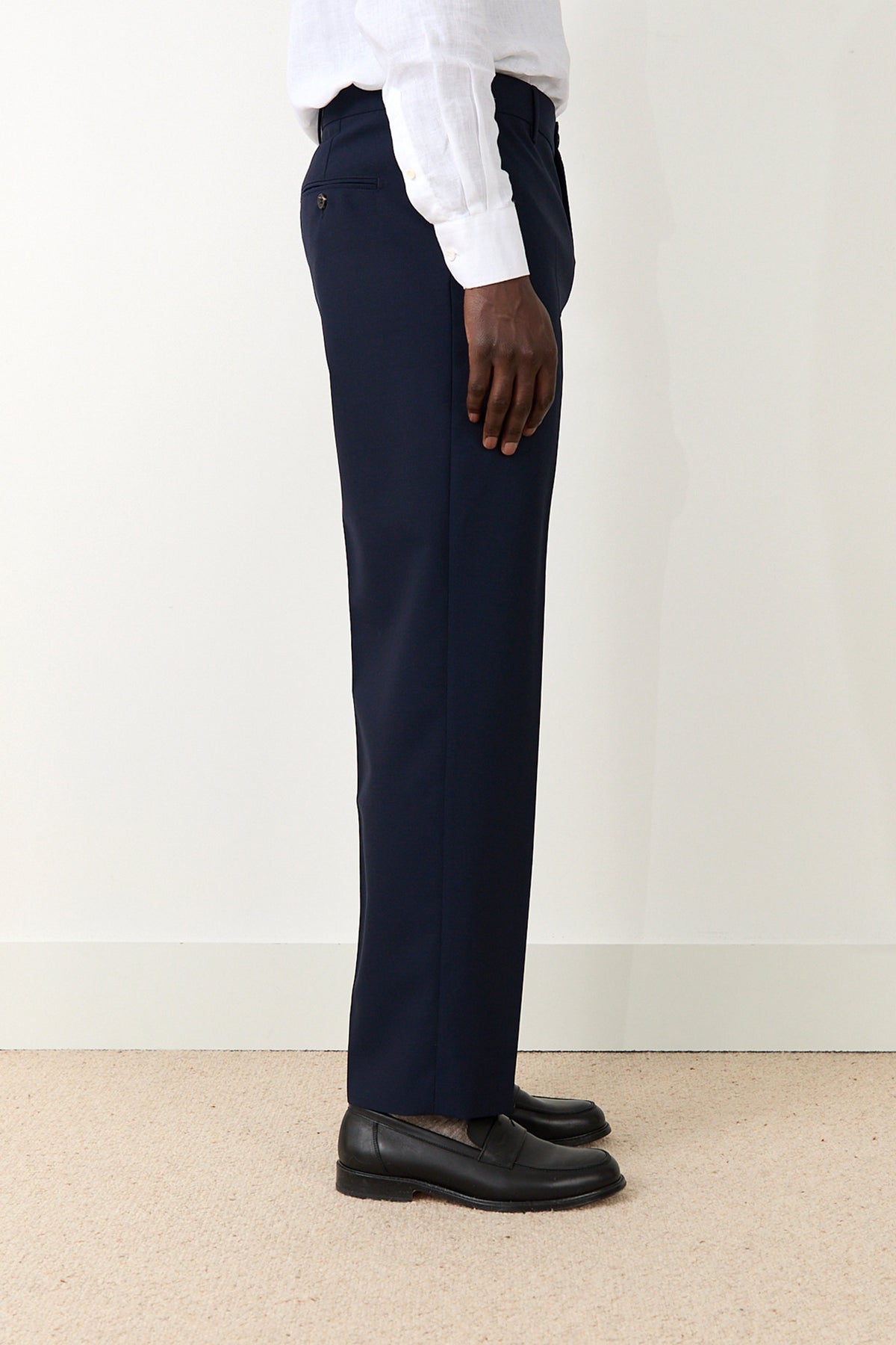 Pantalon Belleville marine - 2